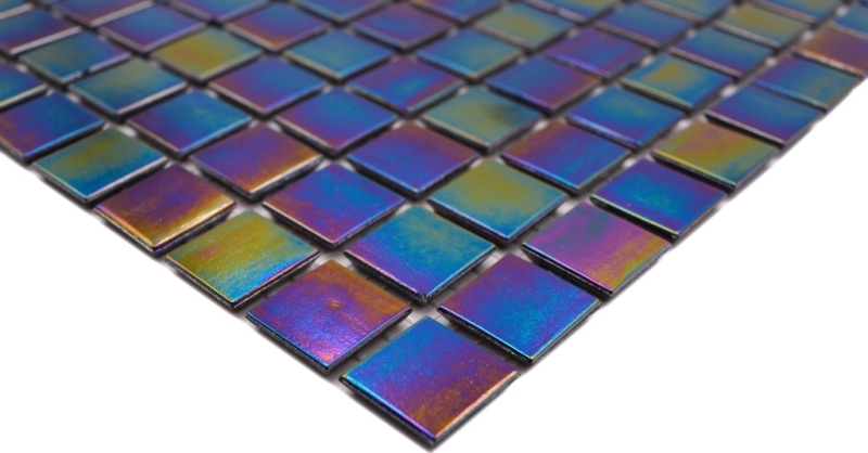 Hand pattern glass glass mosaic iridium wall tile backsplash kitchen bathroom MOS240-WA48_m