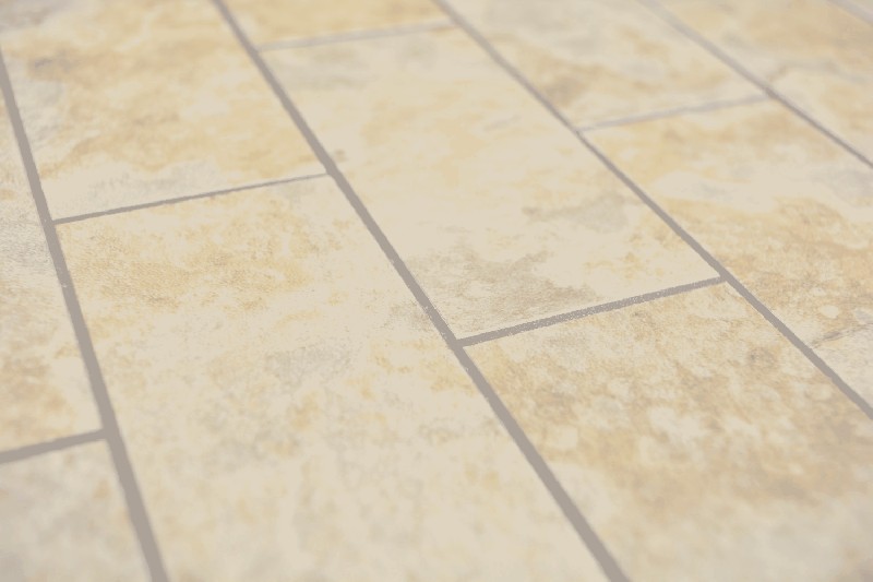 Motivo a mano rettangolare in vinile effetto pietra Limestone beige Struttura Subway piastrella da parete backsplash cucina doccia bagno MOS200-4LB_m