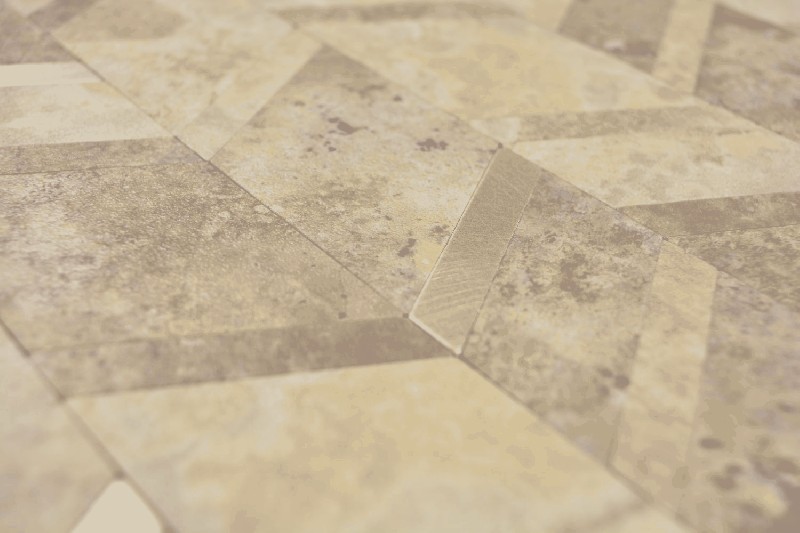 Campione a mano di piastrelle in vinile effetto pietra Limestone beige/argento MOS200-46LBG_m