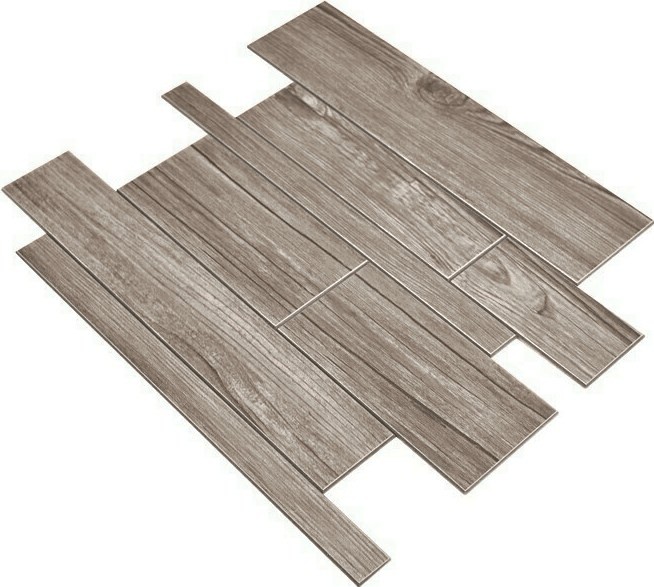 échantillon manuel composite alu aspect bois Wood brun Structure mur carrelage MOS200-56WBS_m