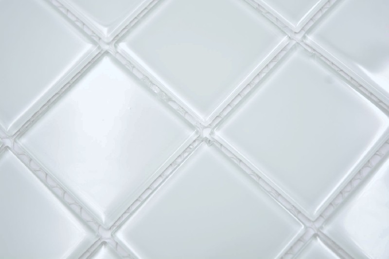 Hand pattern square Crystal uni white wall tile backsplash kitchen shower bathroom MOS78-0101_m