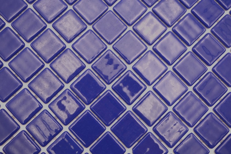 Mosaikfliese Poolmosaik Schwimmbadmosaik blau dunkelblau marineblau Dusche Wand SPAIN MOS220-25831U