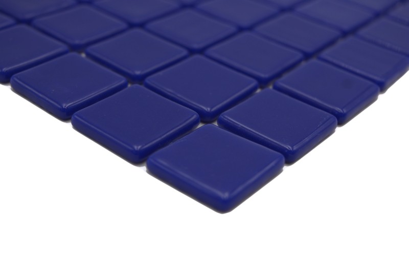 Mosaikfliese Poolmosaik Schwimmbadmosaik blau dunkelblau marineblau Dusche Wand SPAIN MOS220-25831U