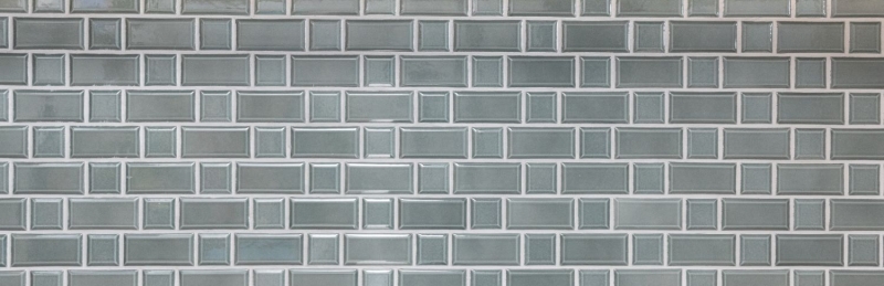 Metro Subway tiles facet petrol gray mosaic tile ceramic tile backsplash kitchen wall MOS26WM-0218