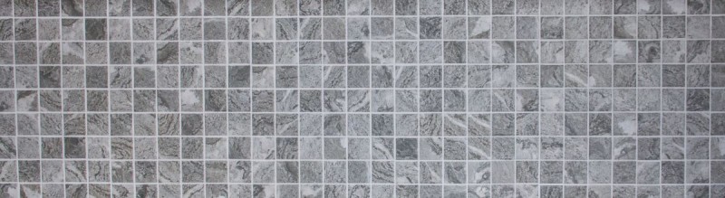 Ceramic mosaic tile natural stone look gray structure bathroom tile backsplash MOS16-HWA4GY