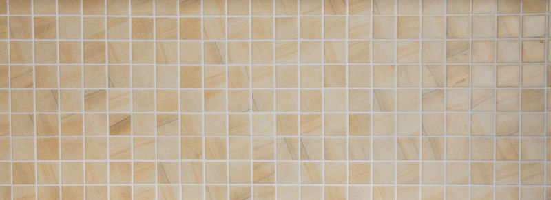 Carreau de mosaïque aspect pierre naturelle beige structure Carreau de salle de bain MOS16-AISO98_f | 10 Tapis de mosaïque