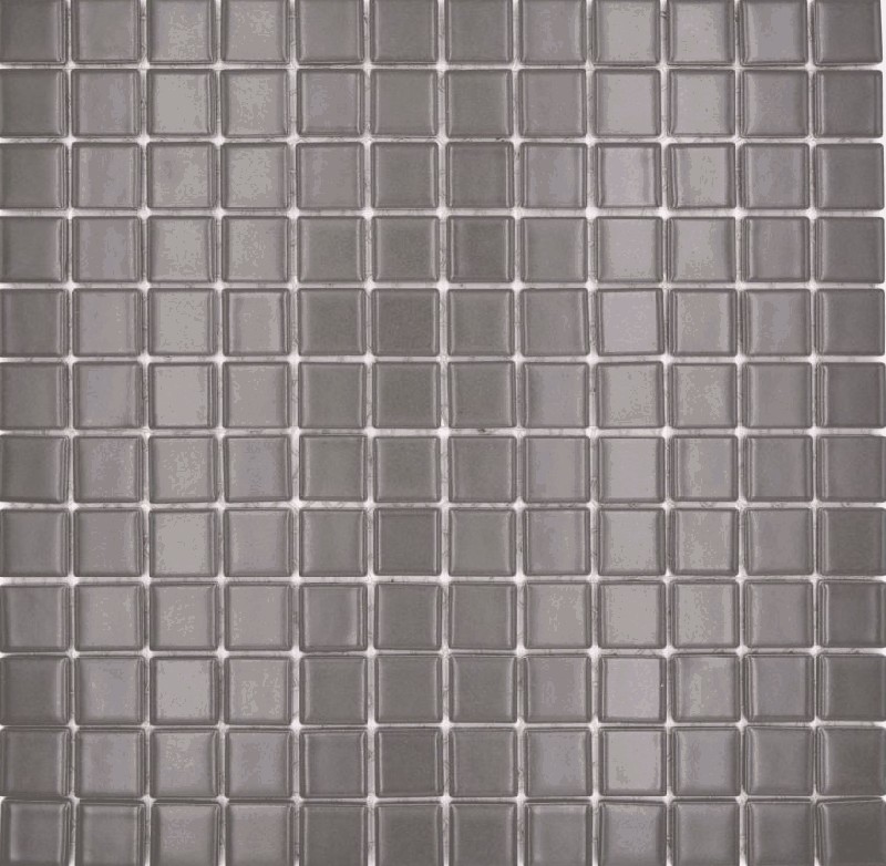 Mosaico ceramico Piastrelle di mosaico metallo grigio antracite opaco Alzatina per cucina MOS18D-0211
