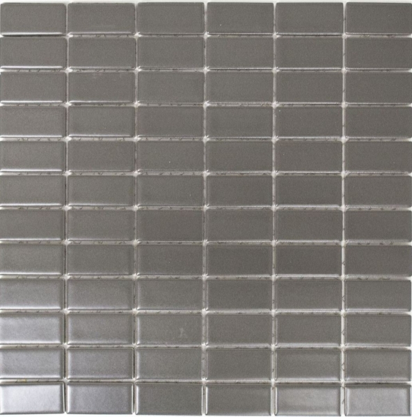 Mosaikfliese Keramik Beige Grau Rutschhemmend Badezimmer 26-0206-R10_f 10Matten 