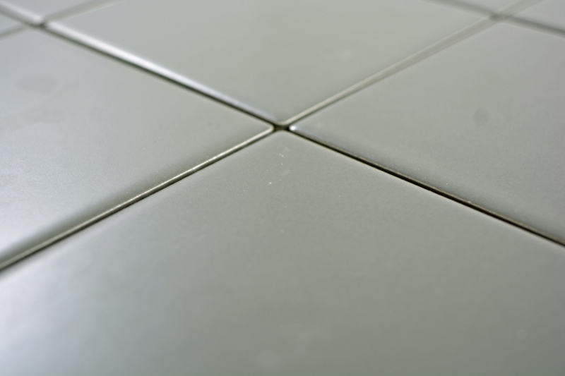 Handmuster Mosaik Fliese Keramik metall matt Küchenrückwand Spritzschutz MOS23-2201_m