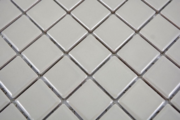 Hand-painted sample mosaic tile SILK GREY GLOSSY TILED MIRROR ceramic BATHROOM MOS18D-2401_m