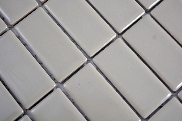 Ceramica stick mosaico piastrelle fango lucido piastrelle WC bagno MOS24D-2401