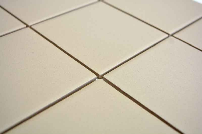 Hand-painted mosaic tile ceramic light beige unglazed shower tray floor tile MOS22-1202-R10_m