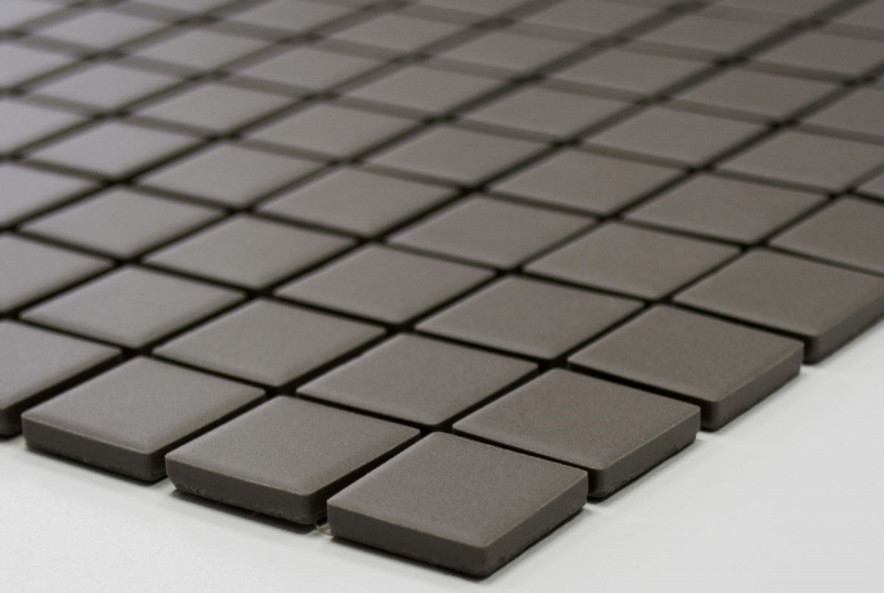 Mosaic tile ceramic gray unglazed shower tray floor tile MOS18B-0211-R10_f