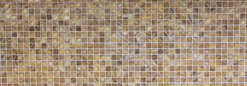 Perlmutt Mosaik Muschelmosaik beige braun Fliesenspiegel Küchenwand MOS150-SM2569