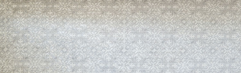 Alzatina a mosaico in alluminio argento MOS49-C101D