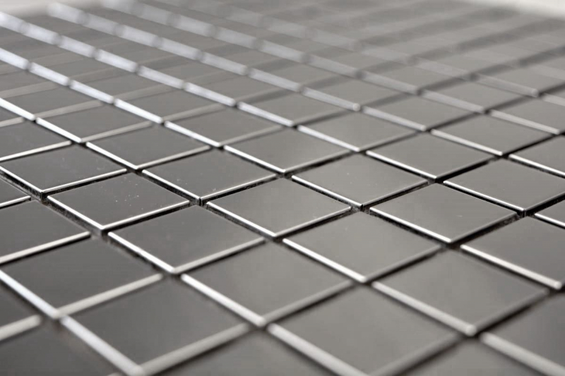 Stainless steel mosaic tile silver brushed matt tile backsplash kitchen wall MOS129-CE15D