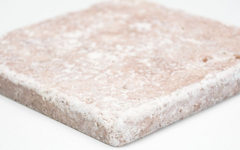 Piastrella Travertino pietra naturale rosa piastrella pietra naturale Rosso aspetto antico piastrella pavimento piastrella parete piastrella cucina - MOSF-45-46130