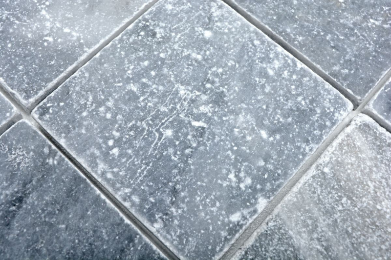 Piastrella marmo pietra naturale Bardiglio grigio chiaro antracite piastrella effetto antico piastrella backsplash piatto doccia piastrella muro - MOSF-45-40010