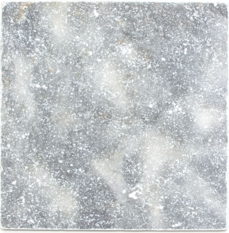 Piastrella marmo pietra naturale Bardiglio grigio chiaro antracite piastrelle pietra naturale aspetto antico pavimento piastrella piatto doccia parete cucina - MOSF-45-40030