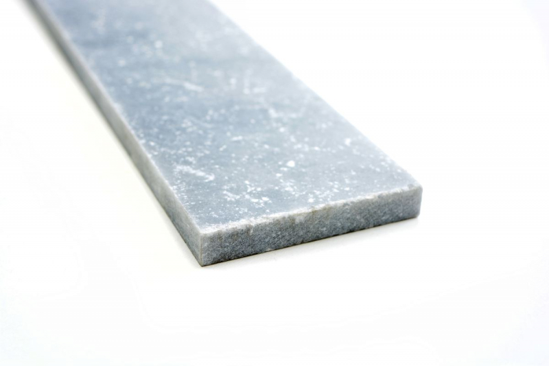 Zoccolo in marmo Bardiglio pietra naturale grigio chiaro antracite anticato parete cucina parete soggiorno parete sauna bagno WC - MOSSock-40470