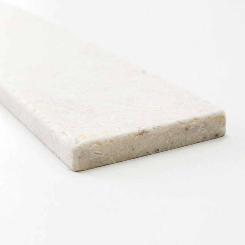 Zoccolo in marmo pietra naturale Botticino avorio crema bianco aspetto antico sauna bagno WC cucina parete soggiorno camera da letto - MOSSock-41470