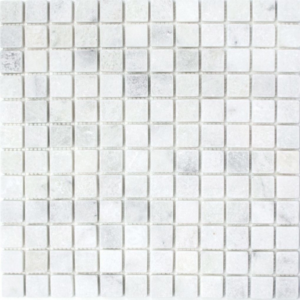 Marmor Naturstein Mosaik Fliesen Ibiza WeißWand Boden 40-4204810 Matten 
