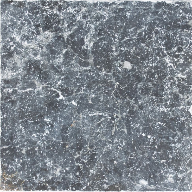 Tile marble natural stone nero black anthracite dark gray natural stone tile antique look floor tile kitchen wall - MOSF-45-46093