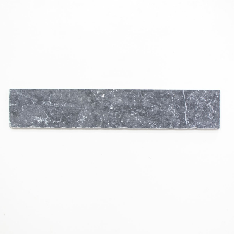 Plinthe marbre pierre naturelle Nero noir anthracite gris foncé Plinthe pierre naturelle aspect antique mur cuisine sol salle de bain - MOSSock-43470