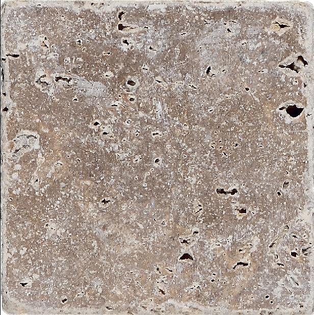 Tile Travertine natural stone Noce walnut brown natural stone tile antique look shower tray shower wall kitchen tile - MOSF-45-46116