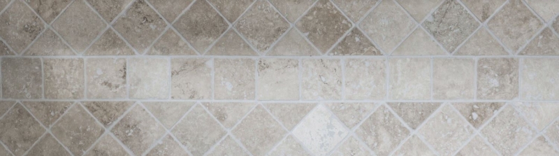 Piastrella Travertino pietra naturale Chiaro beige crema pietra naturale piastrella aspetto antico piatto doccia doccia parete cucina piastrella - MOSF-45-46079