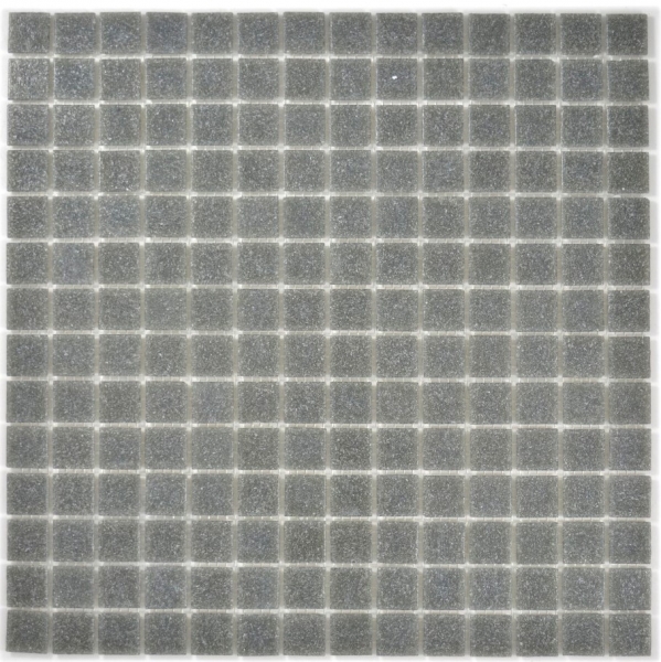 Glasmosaik Mosaikfliese Grau Spots Dusche BAD WAND Küchenwand - MOS200-A09-N