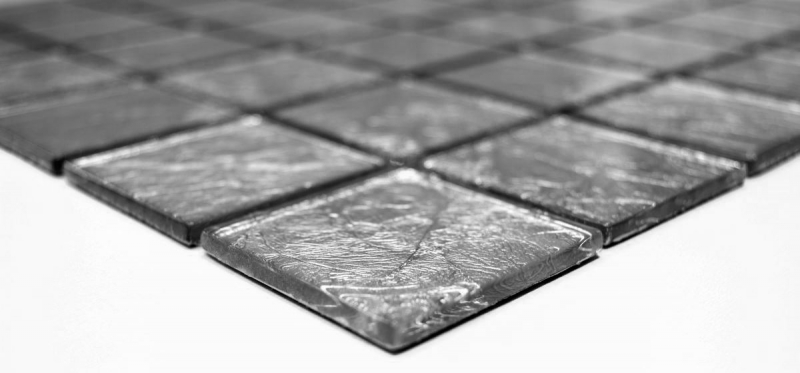 Glass mosaic silver mosaic tile tile backsplash structure BATH WC kitchen WALL MOS68-4SB21