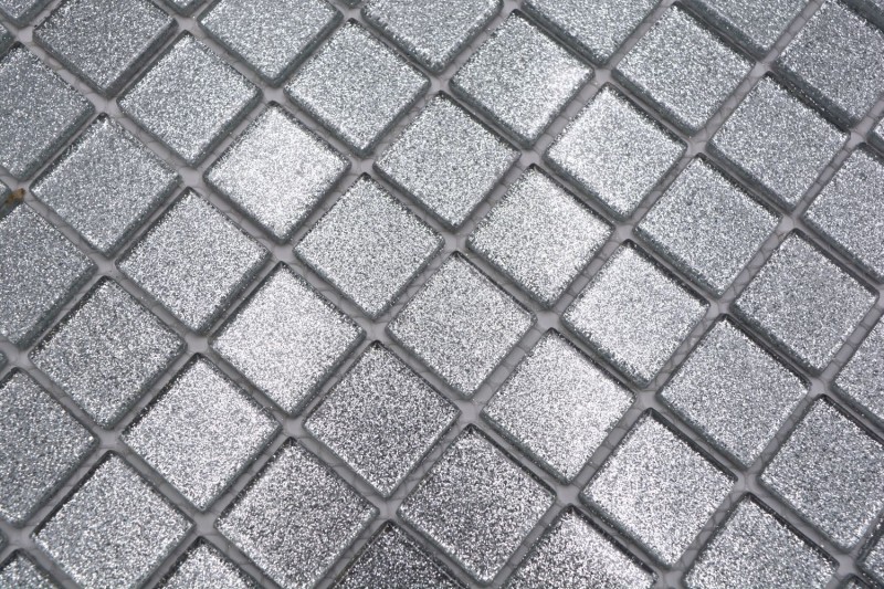 Glass mosaic silver mosaic tile glitter tile backsplash kitchen wall MOS60-0207