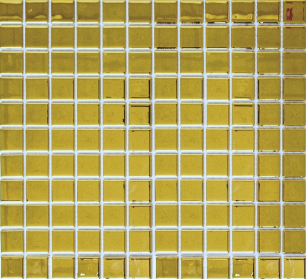 Mosaik Rückwand Transluzent Glasmosaik Crystal  gold BAD WC Küche WAND MOS60-0706_f