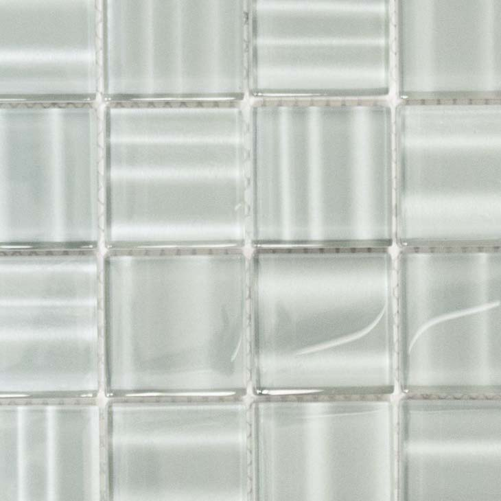 Glasmosaik Fliesenspiegel Küchenwand Glasmosaik Facetta grau anthrazit MOS110-0202