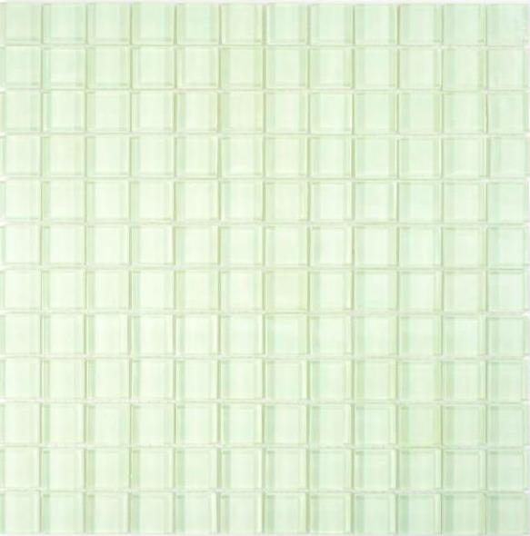 Mosaico di vetro tessere fluorescenti verde pastello parete piastrelle backsplash cucina piastrelle bagno piastrelle WC - MOS88-0104