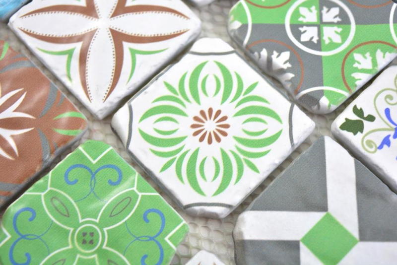 Transparent crystal glass mosaic retro wall tile backsplash kitchen bathroom_f | 10 mosaic mats