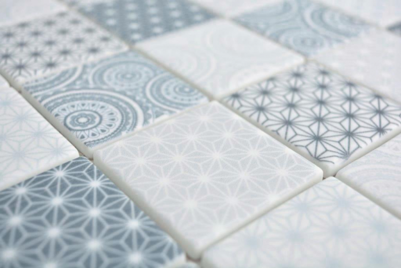 GLAS Mosaïque ECO bleu mur carrelage cuisine salle de bain carreau de mosaïque mur carrelage cuisine salle de bain_f | 10 tapis de mosaïque