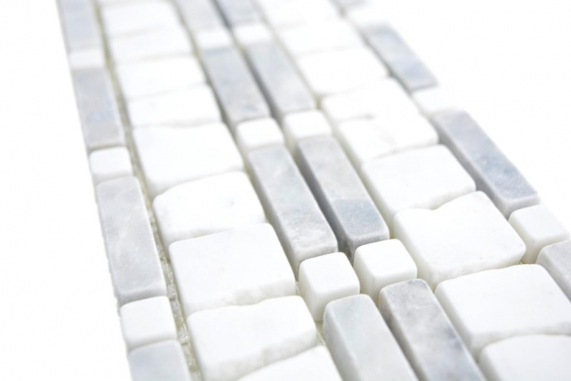 Bordo in marmo grigio grigio chiaro argento bianco crema pietra naturale bordo pavimento parete cucina wc sauna bagno - MOSBOR-GW03