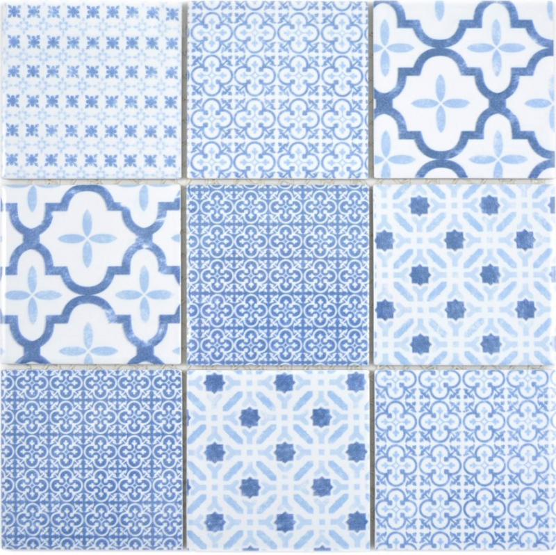 Mosaico ceramico COOL blu piastrelle mosaico muro backsplash cucina bagno MOS22B-CB04_f