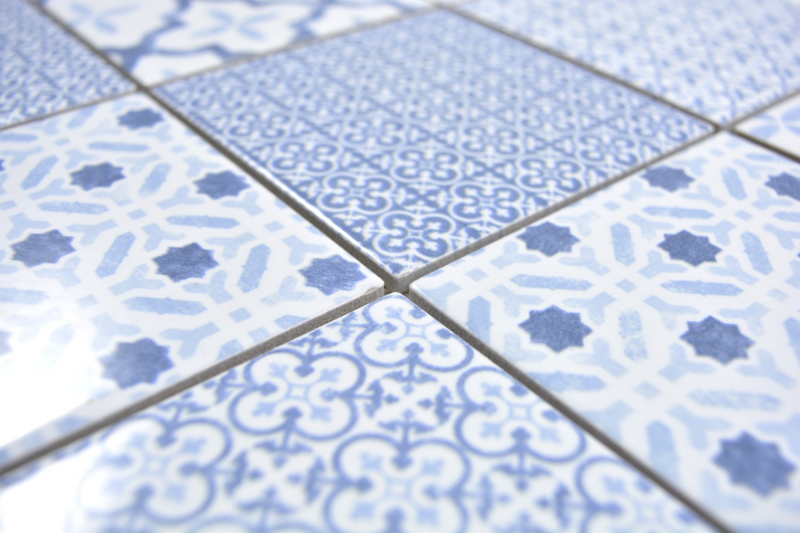 Ceramic mosaic COOL blue mosaic tiles wall tile backsplash kitchen bathroom MOS22B-CB04_f