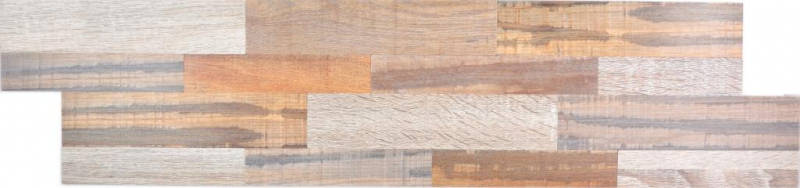 selbstklebender Wandverblender Vinyl Folie beige braun Holzoptik Rückwand Wandpaneel Küche Fliesenspiegel MOS200-W2212_f