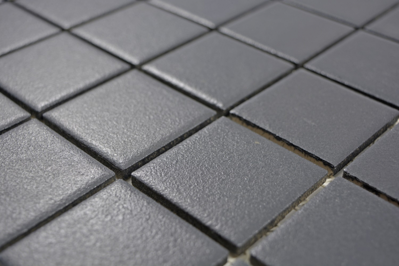 Ceramic mosaic tile soft black SLIPPROOF SLIPPROOF shower base floor tile bathroom - MOS14-0311-R10