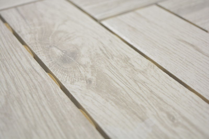Herringbone tile wood effect ceramic light beige tile backsplash floor wall MOS24CJ-0112