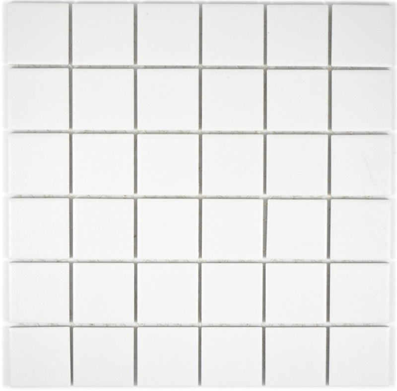 Mosaico in ceramica bianco antico SLIPPROOF SLIPPROOF MOS14-0111-R10_f