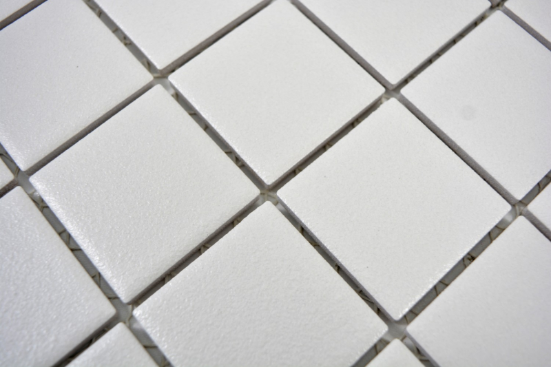Mosaico in ceramica bianco antico SLIPPROOF SLIPPROOF MOS14-0111-R10_f