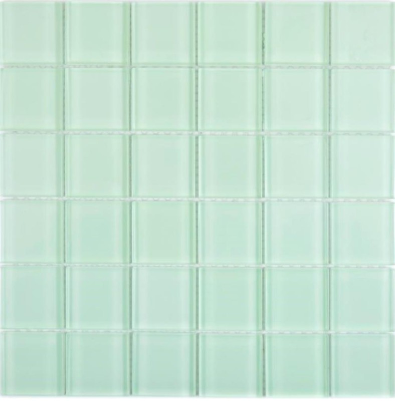 Mosaico di vetro piastrelle verde fluorescente parete backsplash cucina bagno - MOS88-1005