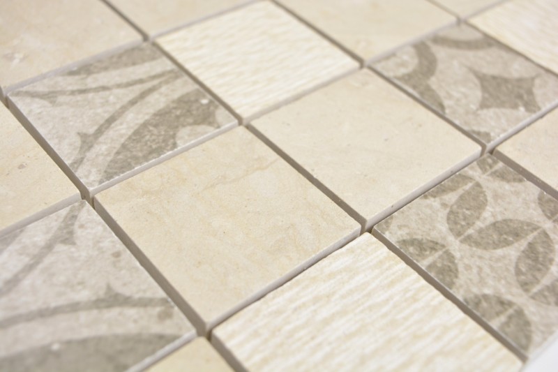 Marble mosaic tile ceramic mosaic beige brown wall tile backsplash kitchen - MOS180-A0148B