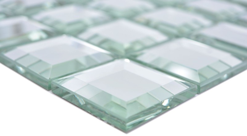 Mosaico di vetro piastrelle di mosaico argento specchio piastrelle di mosaico specchio piastrelle cucina doccia bagno