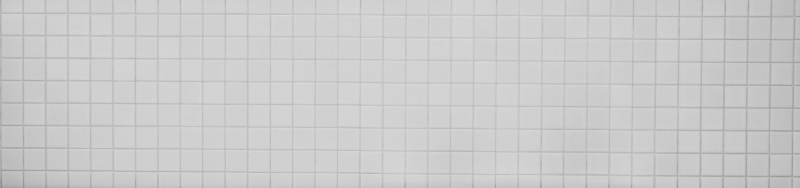 Handmuster Mosaik Fliese Keramik weiß matt Fliesenspiegel Badezimmerwand MOS16B-0111_m